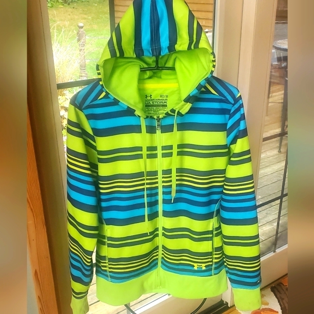 Under Armour Unisex UA Storm Long Slv Vibrant Sz. M Hoodie